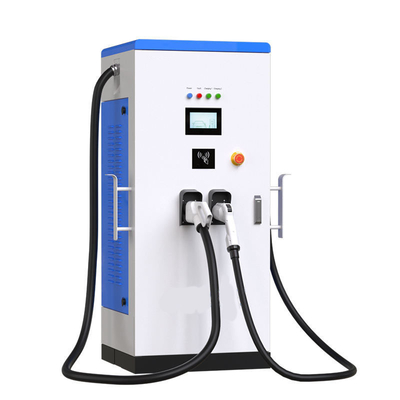 Écran tactile de 7 pouces 60 kW CCS1/2 Chargeur de voiture à courant continu à canon unique pour une recharge rapide