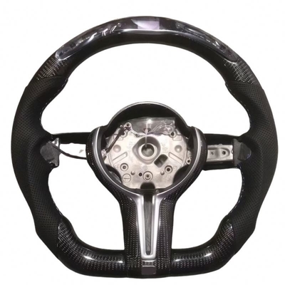 Volant BMW en fibre de carbone avec cuir perforé pour M3 M5 F20 F22 F30 F31 F36