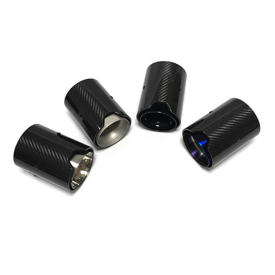 Le tuyau d'échappement arrière en fibre de carbone pour BMW Série M 1234567 Modification