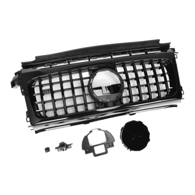 Produits de réglage ABS Grille de pare-chocs avant brillante noire Pour Mercedes Benz Classe G W464 2019