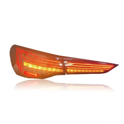 BMW Série 4 G22 2020 Année G82 M4 Modèle CSL Style Lampes de queue Noir Et Rouge Couleur