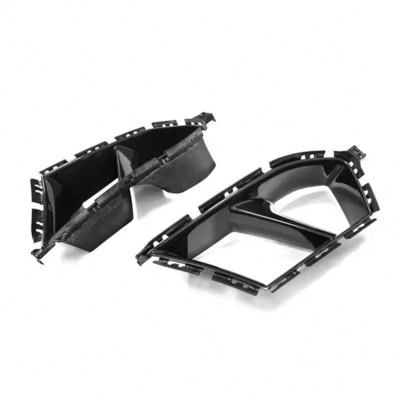 Remplacer/réparer les conduits d'aération du pare-chocs avant en fibre de carbone sèche pour la BMW Série 3 G80 M3 G82 M4
