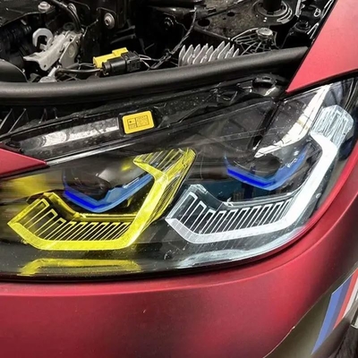 Lampe de course de jour jaune citron pour BMW CSL DRL M3 M4 G80 G82 12V