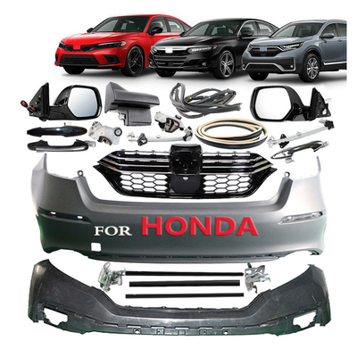 MDX pare-chocs de voiture en plastique pour Honda Civic City Crv Accord Fit HRV OEM Japon Systèmes de carrosserie automobile