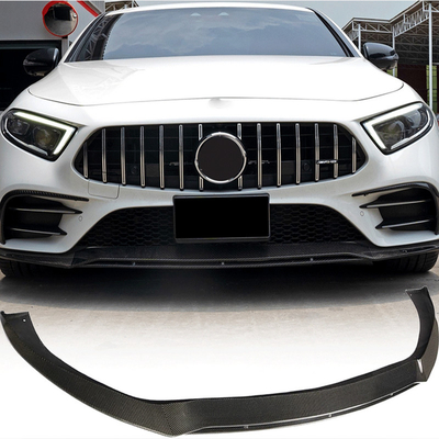 Autres fibres de carbone C257 avant pare-chocs lèvre séparateur menton Pour Mercedes Benz CLS CLS 400 Sport CLS53 AMG 2018 2019