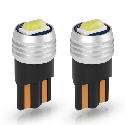 LED Gs Pack 194 ampoule à LED 3000K pour l'intérieur de la voiture dôme carte de porte lumière plaque d'immatriculation