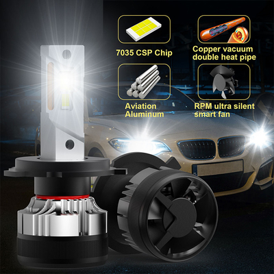 G12W-H4/H19 Système d'éclairage automatique H7 H11 H4 phares à LED ampoule 9006 phare ampoules à LED pour véhicules automobiles