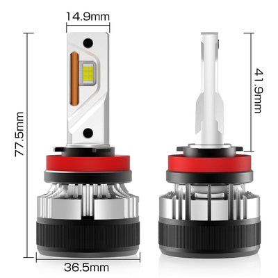 7 pouces ampoules à LED G12 20000 lumens 55 watts -40°C- 80°C pour les pièces d'accessoires automobiles