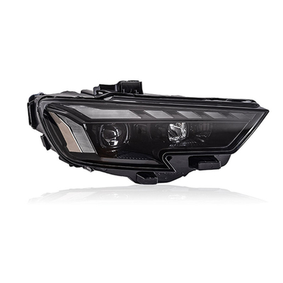Assemblage de phares Audi A3 2017-2020 avec lentille LED modifiée à eau courante et signal de virage