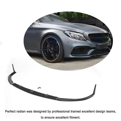 Bambour avant en fibre de carbone lèvre avant pour Mercedes Benz C63 AMG 2 portes 2015-2019 100% testé