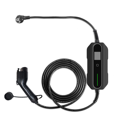 Mode 2 de la station de recharge portable Sae J1772 16A Ev câble de recharge 5m câble certifié TUV