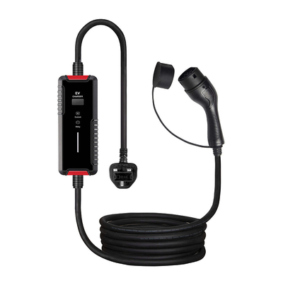 Interface CCS Standard Chargeur de voiture électrique portable intelligent 16A de type 2 pour les foyers européens