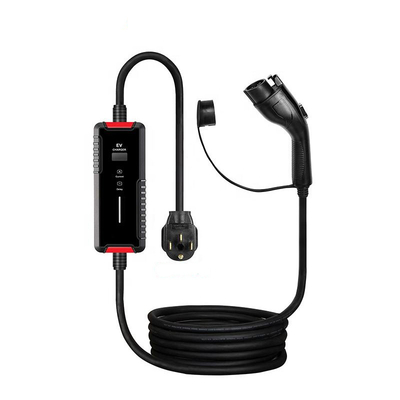 Interface CCS Standard Chargeur de voiture électrique portable intelligent 16A de type 2 pour les foyers européens