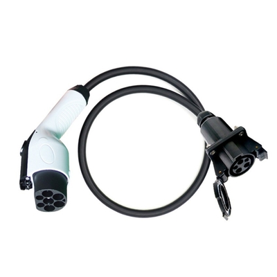 Adaptateur de borne de recharge pour voiture électrique J1772 à GBT 32A 250V température de fonctionnement AC 30 50