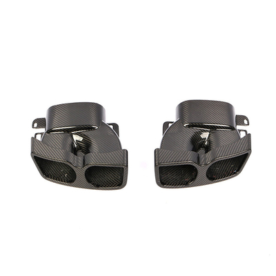 Autre année tuyaux d'échappement en fibre de carbone sèche W205 pour Mercedes Benz W213 W218 W222 GLE GLC CLA 2019