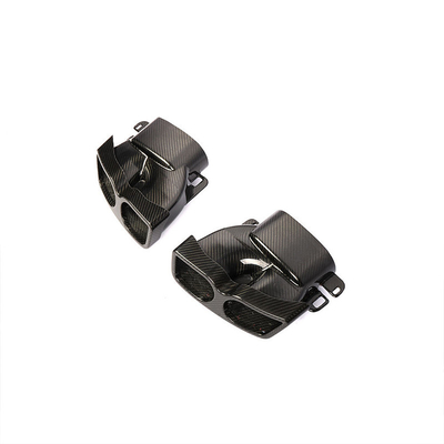 Autre année tuyaux d'échappement en fibre de carbone sèche W205 pour Mercedes Benz W213 W218 W222 GLE GLC CLA 2019