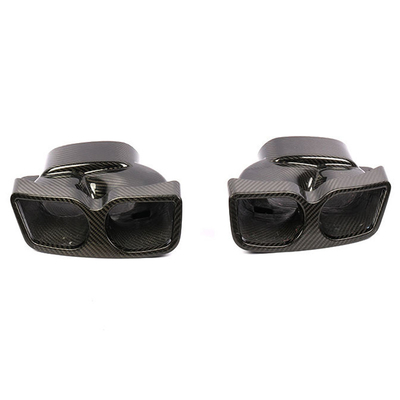 Autre année tuyaux d'échappement en fibre de carbone sèche W205 pour Mercedes Benz W213 W218 W222 GLE GLC CLA 2019