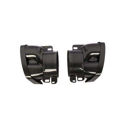Autre année tuyaux d'échappement en fibre de carbone sèche W205 pour Mercedes Benz W213 W218 W222 GLE GLC CLA 2019
