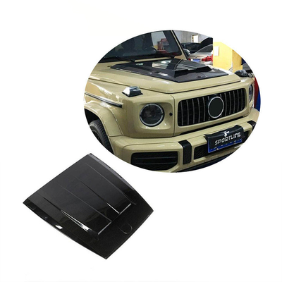 Ventilateur de capot de moteur G63 en fibre de carbone avancée pour Mercedes-Benz W463 Classe G500 G550 AMG 2019