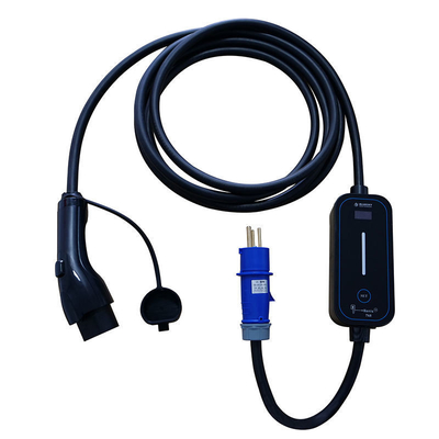 Le chargeur portable de véhicules électriques de type GBT type1/type2