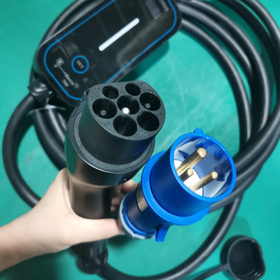 Le chargeur portable de véhicules électriques de type GBT type1/type2