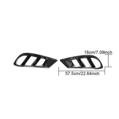 Couvercle de ventilation du pare-chocs avant en carbone pour Mercedes Benz Cls W218 Fonctionnalité supérieure
