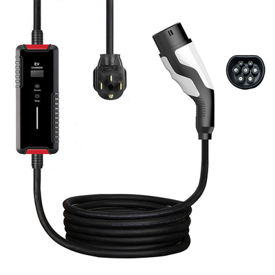 Cable de recharge rapide de voiture électrique portable OEM avec 5x6.0mm2 2x0.5mm2
