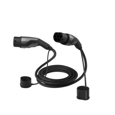 Cable de recharge rapide de voiture électrique portable OEM avec 5x6.0mm2 2x0.5mm2