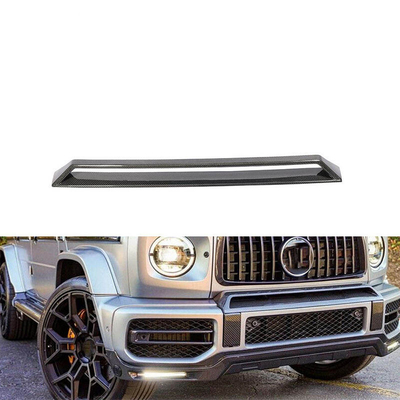 Réglages de ventilation du pare-chocs avant en fibre de carbone pour Mercedes Benz W463 W464 G55 G63 Amg 2019 2020