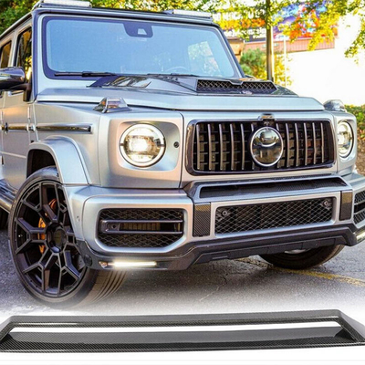 Réglages de ventilation du pare-chocs avant en fibre de carbone pour Mercedes Benz W463 W464 G55 G63 Amg 2019 2020