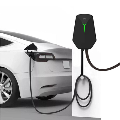 Wallbox Type 2 EV Chargeur murale 32A 400V Station de recharge AC Point de recharge 7KW Parking