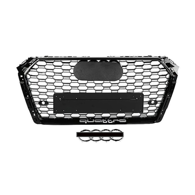 Accessoires extérieurs Grille de voiture noire Remplacement avec 125*25*54 cm Compatibilité