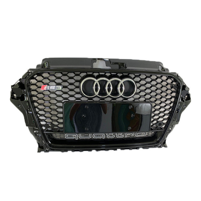 Accessoires extérieurs Grille de voiture noire Remplacement avec 125*25*54 cm Compatibilité
