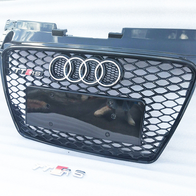 Accessoires extérieurs Grille de voiture noire Remplacement avec 125*25*54 cm Compatibilité