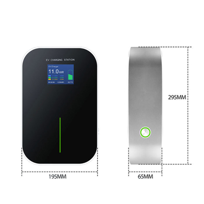IP66 Stations de recharge au sol de type 2 résistantes à l'eau 16A à 3 phases pour chargeurs de véhicules électriques de 11 kW