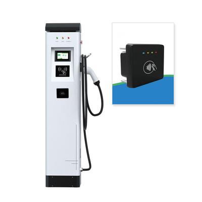 Courant de sortie CA de 22 kW Chargement rapide Interface de la batterie Station de charge EV avec point de vente
