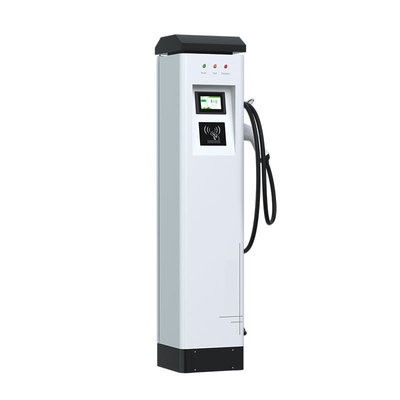 Courant de sortie CA de 22 kW Chargement rapide Interface de la batterie Station de charge EV avec point de vente