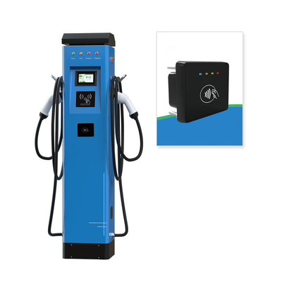 Chargeur électrique à courant alternatif de 22 kW avec lecteur de carte de débit POS dans la norme d'interface Type1/Type2