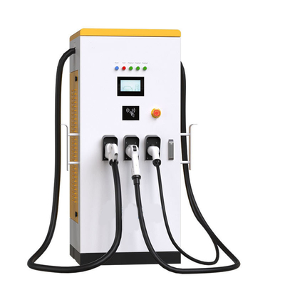 Écran tactile de 7 pouces 60 kW CCS1/2 Chargeur de voiture à courant continu à canon unique pour une recharge rapide
