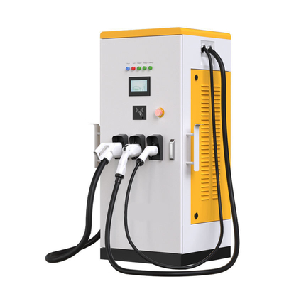Écran tactile de 7 pouces 60 kW CCS1/2 Chargeur de voiture à courant continu à canon unique pour une recharge rapide