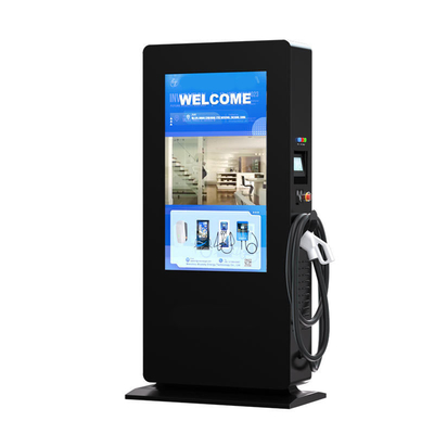 Chargement avec une longueur de fil de 5 m CCS1/2 DC EV Fast Charger Station de charge électrique pour voiture