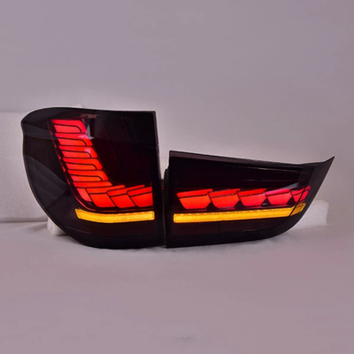 Lumière de queue de direction à LED à échelle de dragon dynamique pour BMW X5 2014-2018 Applicable