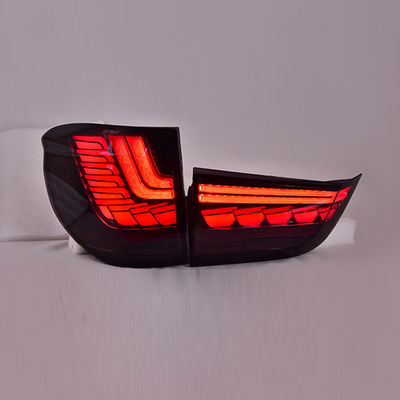 Lumière de queue de direction à LED à échelle de dragon dynamique pour BMW X5 2014-2018 Applicable