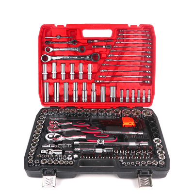 Réparation automobile 151PCS Boîte à outils automobile 12pt 6pt Boîte à outils à prise