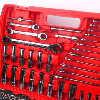 Réparation automobile 151PCS Boîte à outils automobile 12pt 6pt Boîte à outils à prise