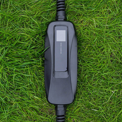 32A Type1/Type2 Boîte de recharge portable pour véhicules électriques pour câbles de recharge Nissan LEAF Noir