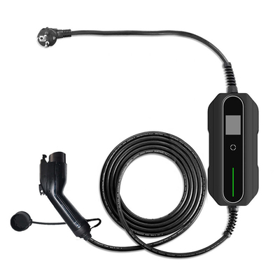3 kg de chargeur de véhicule électrique portable pour maison 10A 16A 20A 24A 32A