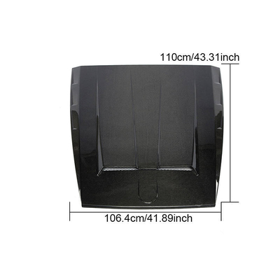 Couverture du moteur en fibre de carbone pour Mercedes-Benz Classe G500 G550 AMG W463