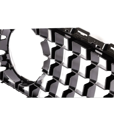 Grille de pare-chocs avant ABS Grille de pare-chocs avant de voiture de type GT Grille pour Classe C W205 2014-2018