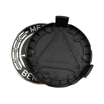 Badge de voiture personnalisé de 75 mm Emblème Roue Centre Caps pour Mercedes W205 W204 W212 W213 A1714000025